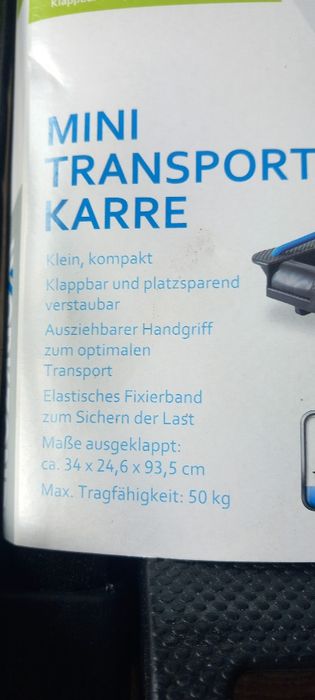 Mini wózek transportowy