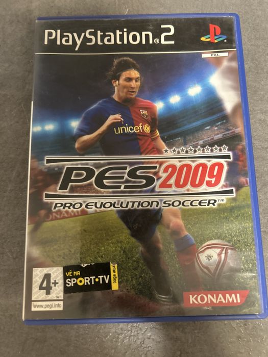Jogo da ps2 pes 2009
