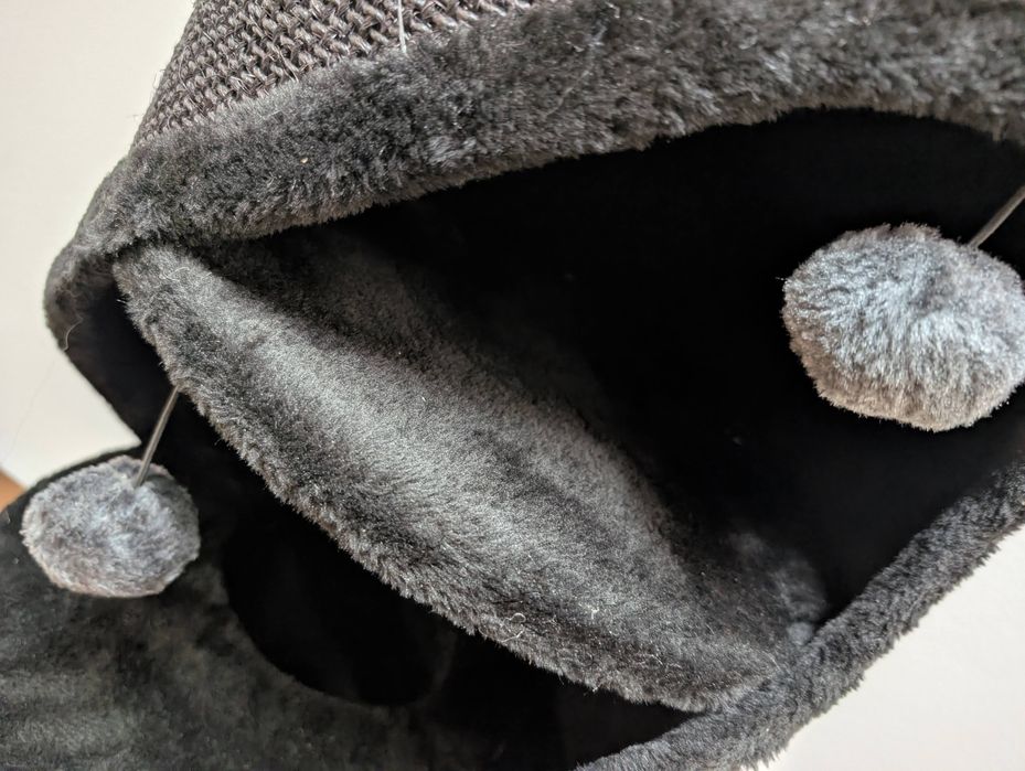 Diogenes Diagonal Basic Drapak Wieża dla Kota 36x75cm Czarna u