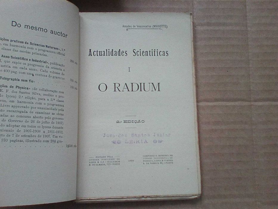 Actualidades Scientificas - Sciencia Popular - Mariotte