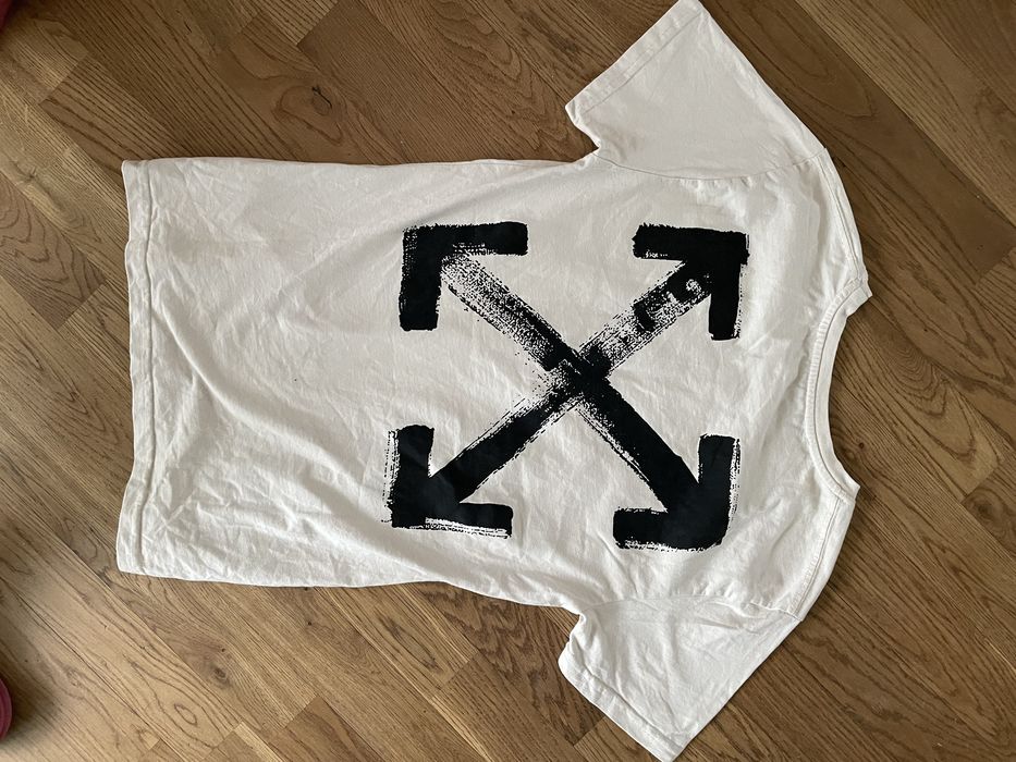 Koszulka off white roz S t-shirt