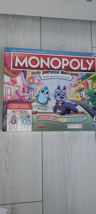 Moje pierwsze monopoly wersja polska