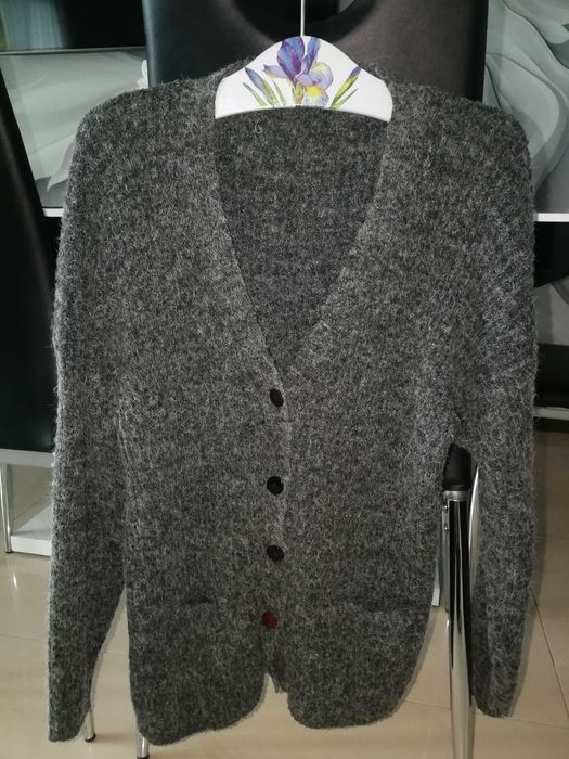 Sweter damski roz M rozpinany
