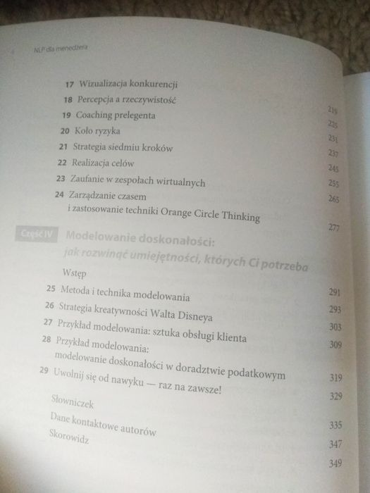 NLP Dla Menedżera, David Molden