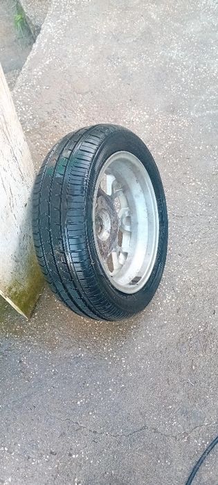 Jantes liga leve com pneus para Aixam