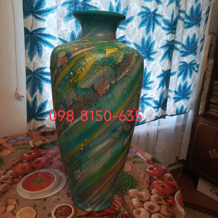 Ваза напольна керамічна.62 см