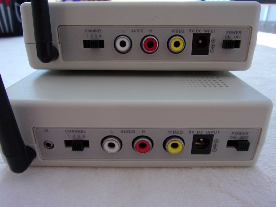 Emissor e receptor áudio/video doméstico