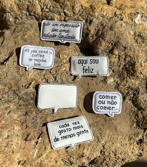 Iman balão fala personalizável