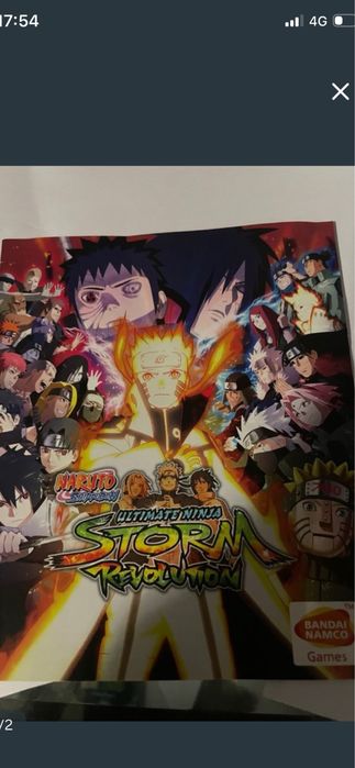 Manual jogo Ps3 Naruto Revolution
