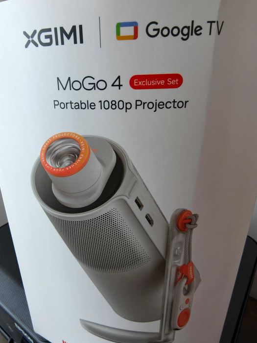 Projetor XGIMI MoGo 4 Exclusive Set – Full HD, Google TV, bateria