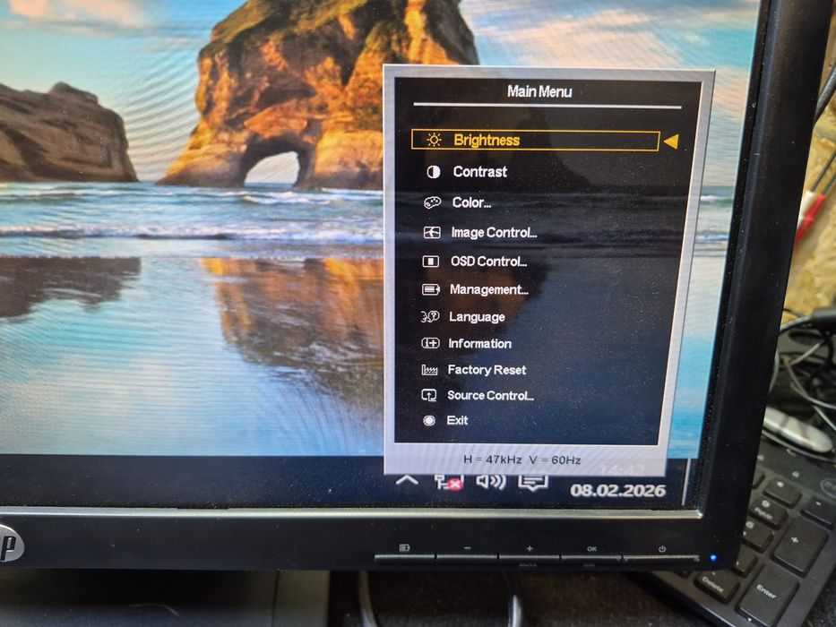 Hp compaq La2306 monitor 24cale