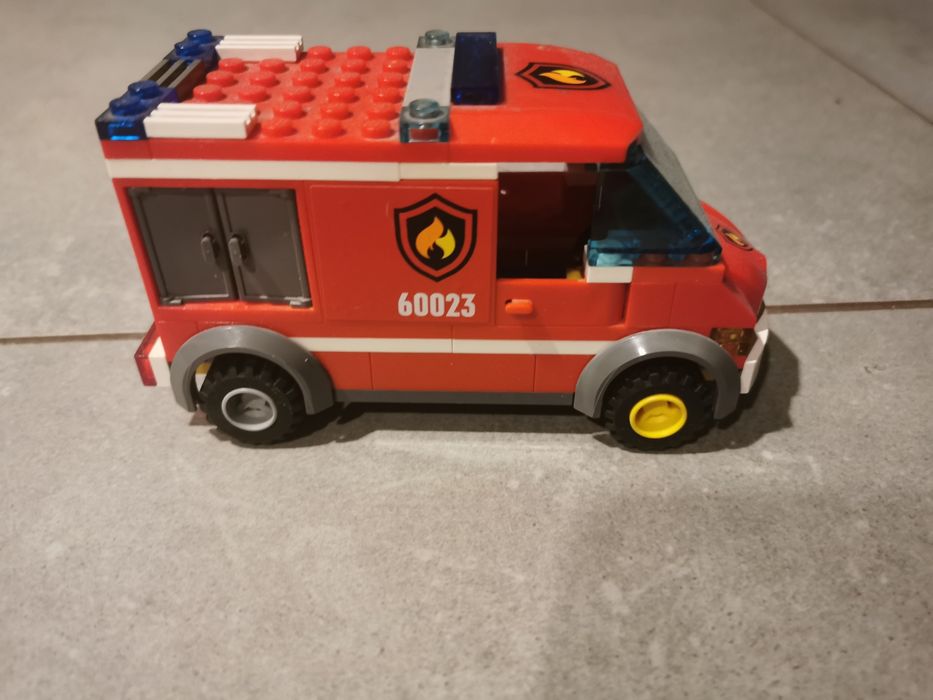 LEGO straż pożarna 3 figurki