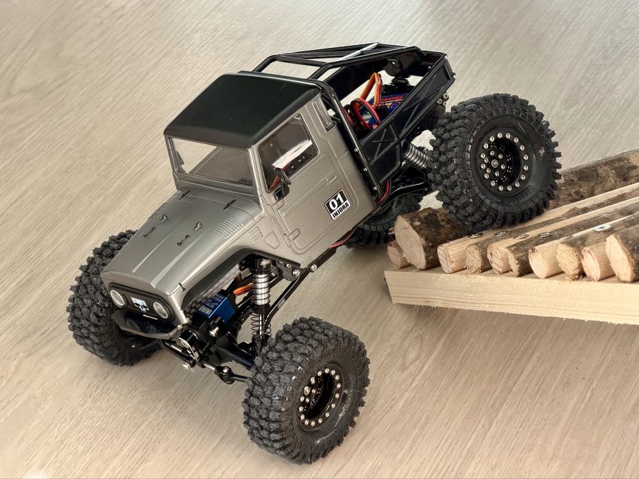 TRX-4M Brusheless INJORA Full Upgrade - Crawler 1/18