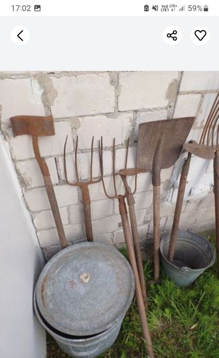 Narzędzia do ogródka  polecam itp.