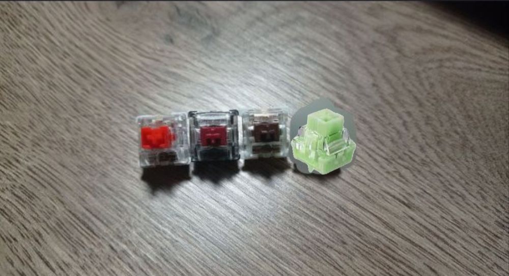 Механічні і магнітні світчі для клавіатури