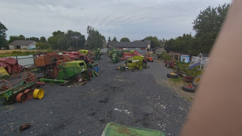 Claas s cosmos comet Corsar Europa columbus części