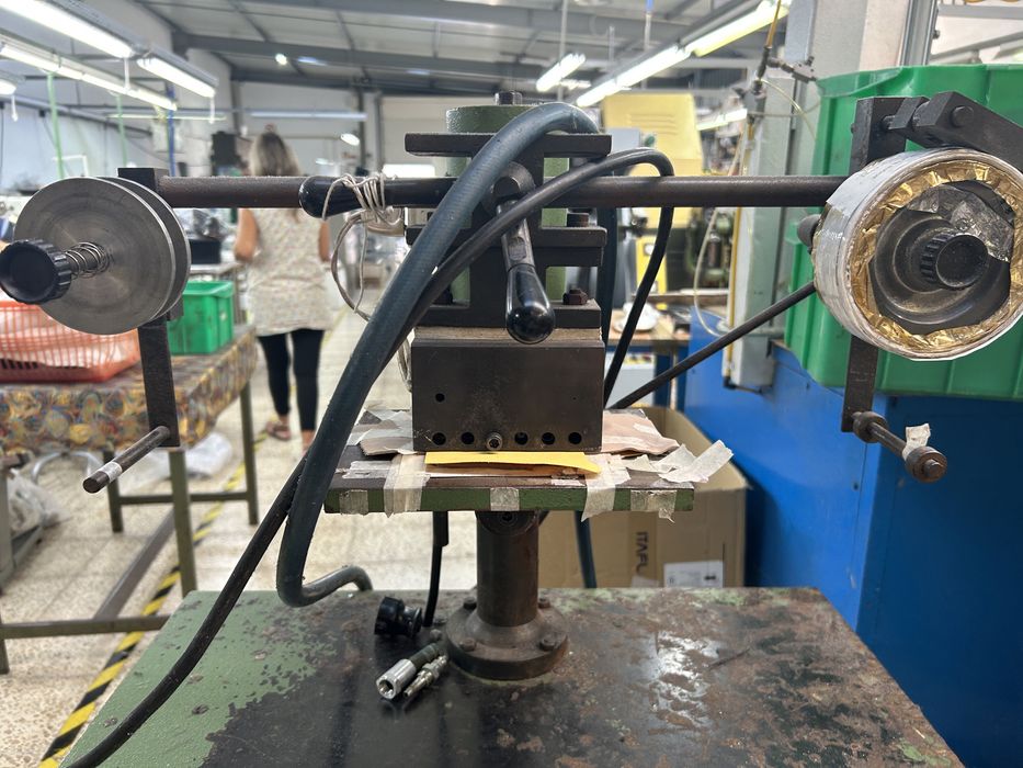 Máquina de timbrar a fogo