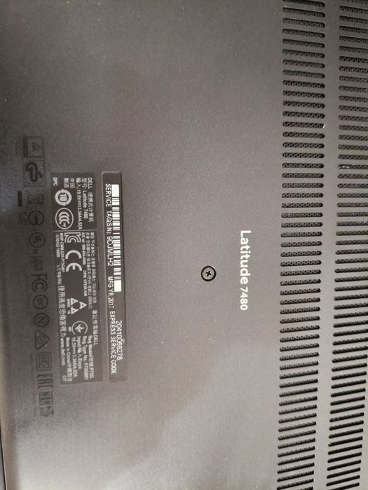 Laptop Dell Latitude 7480,16gb RAM,512 ssd