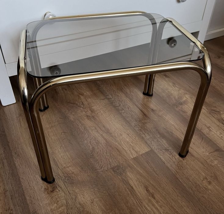 Stolik kawowy w stylu vintage lata 70/80  XX wiek
