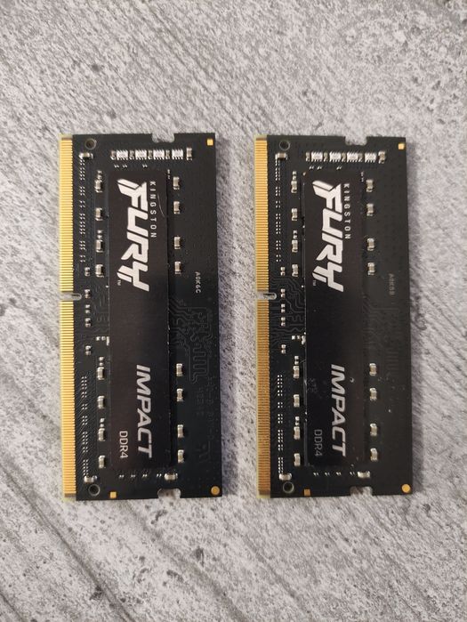 Оперативна пам'ять 2х16gb ddr4 3200mhz Kingston Fury