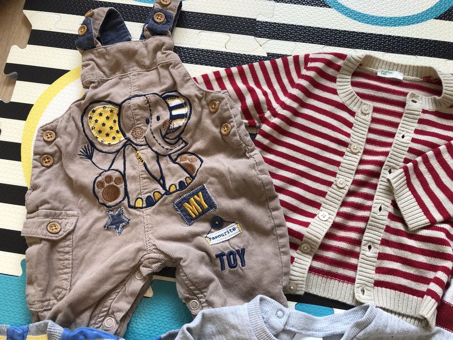 Zestaw ubranek chłopięcych 62 NEXT Benetton M&S