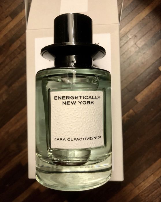 100ml męski zapach perfum woda perfumowana ZARA ENERGETICALLY NEW YORK