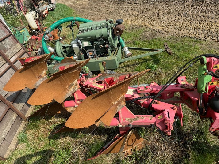 Plug unia grudziac ibis lh 3+1 skibowy obrotowy hydrauliczny keverland
