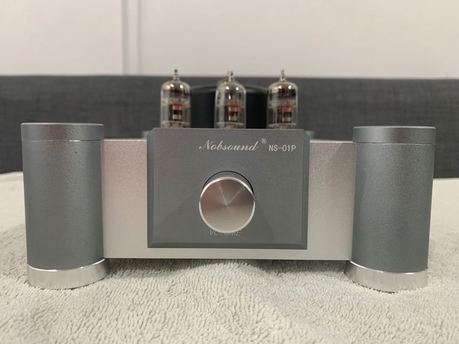 Nobsound NS-01P – lampowy przedwzmacniacz stereo Hi-Fi, bardzo dobry stan