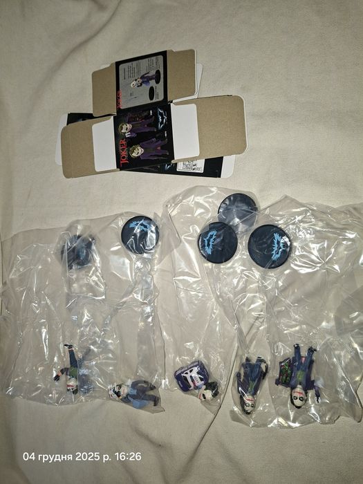 Джокер Joker фигурки на подставке 5 шт Темный рыцарь Хит Леджер