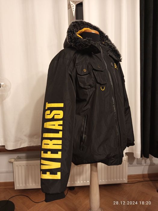 Ciepła kurtka bomberka męska Everlast przecena
