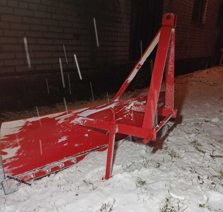 wzmocniony pług do śniegu na tył do tuz, wysokość 50 cm DOWÓZ cała PL