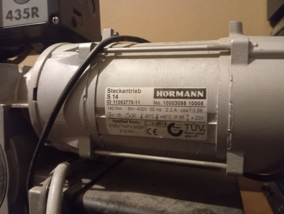 HORMANN 435R sterowanie+napęd steckantrieb s14
