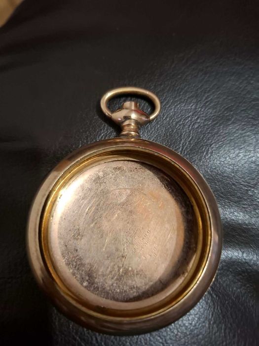 Caixa de relógio de bolso Elgin