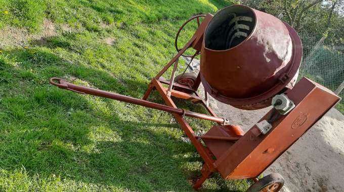 betoniarka 200l 3 fazowa fabryczna