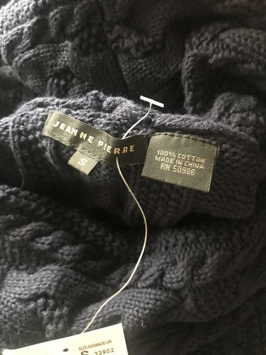 Sweter golf Joanne Pierre S nowy z metka