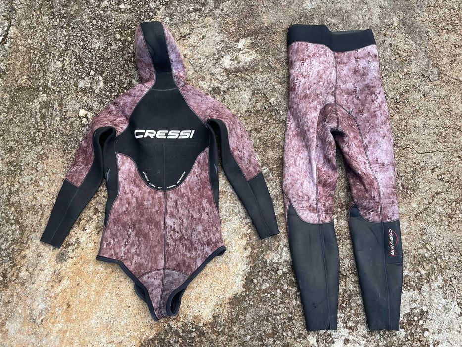 Fato cressi corvina 5mm tamanho L