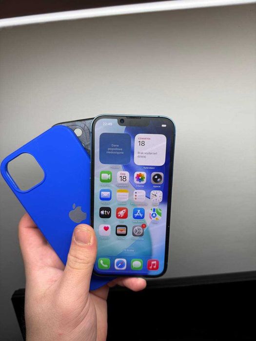 Apple iPhone 13 Niebieski Blue 128gb | BDB STAN | Bateria 100%