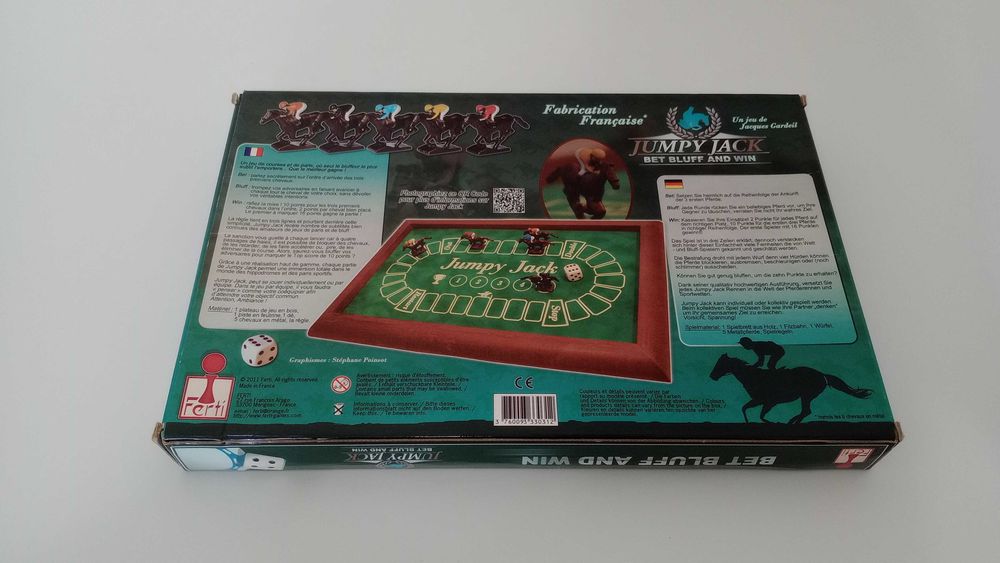 Jumpy Jack - Jogo de Tabuleiro