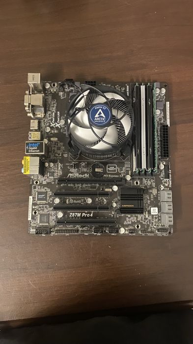 ASRock Z87M Pro4 + i5‑4570 + i5‑4570S + RAM 18GB