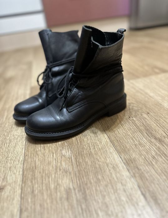 Шкіряні жіночі чоботи сапоги кожаные