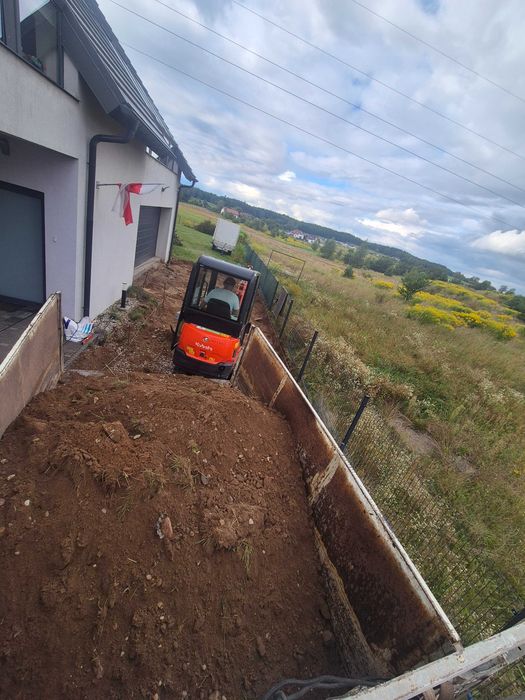 Usługi brukarskie brukarstwo kostka brukowa polbruk podjazdy transport żwir piach jamień