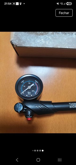 Bomba com manometro