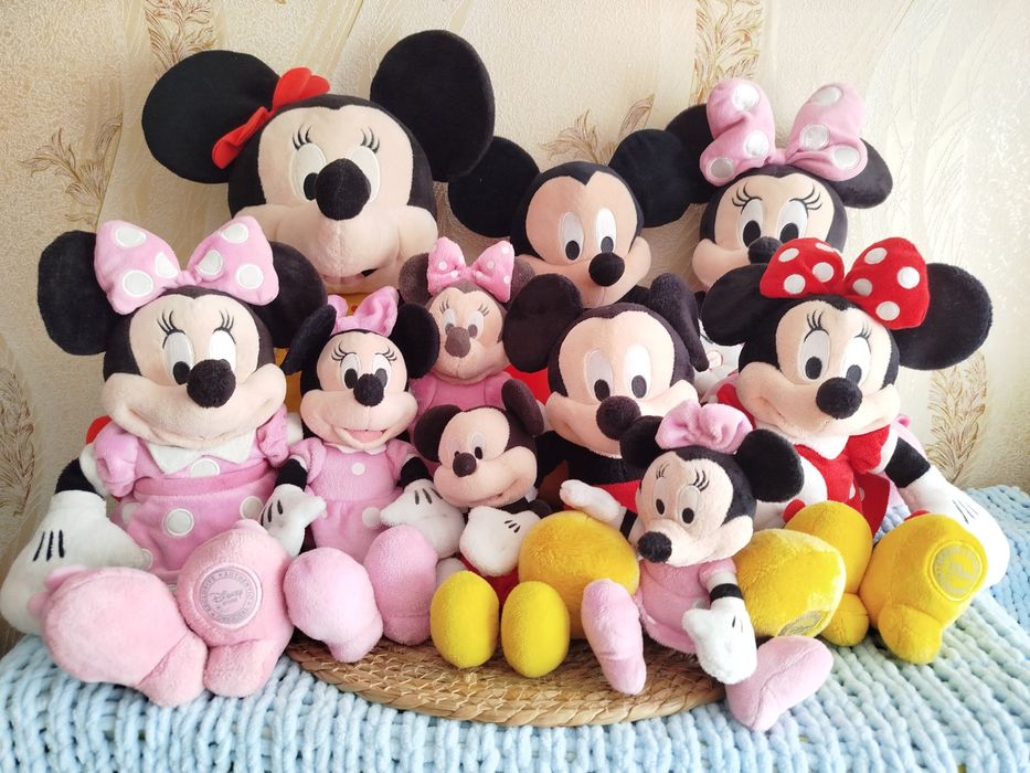 Mіккі Маус та Мінні Маус. Disney оригінал.