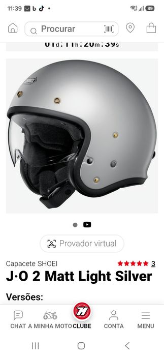 Capacete Shoei J-O 2
