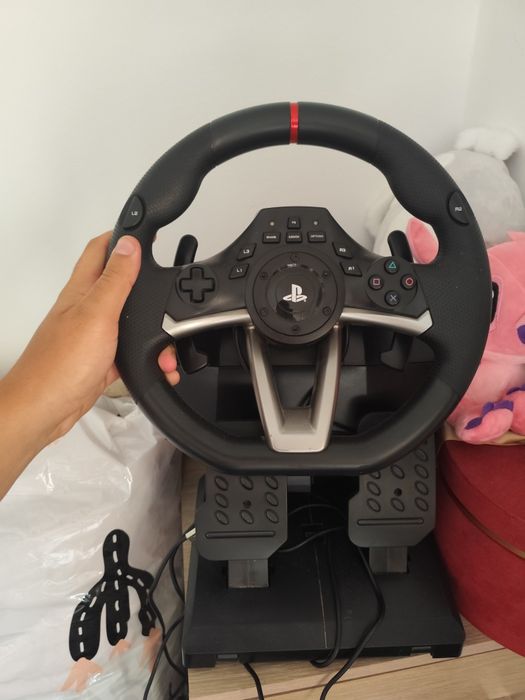 Volante Hori Racing Wheel Apex + Pedais