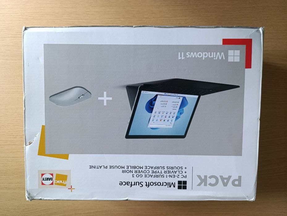 Surface Go 3 com teclado