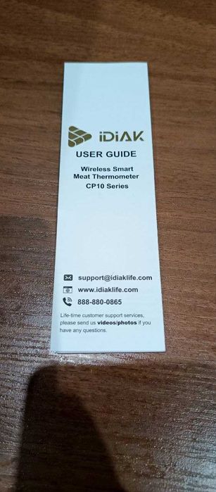 Термометр кухонний бездротовий CP10 Series (Bluetooth, додаток)