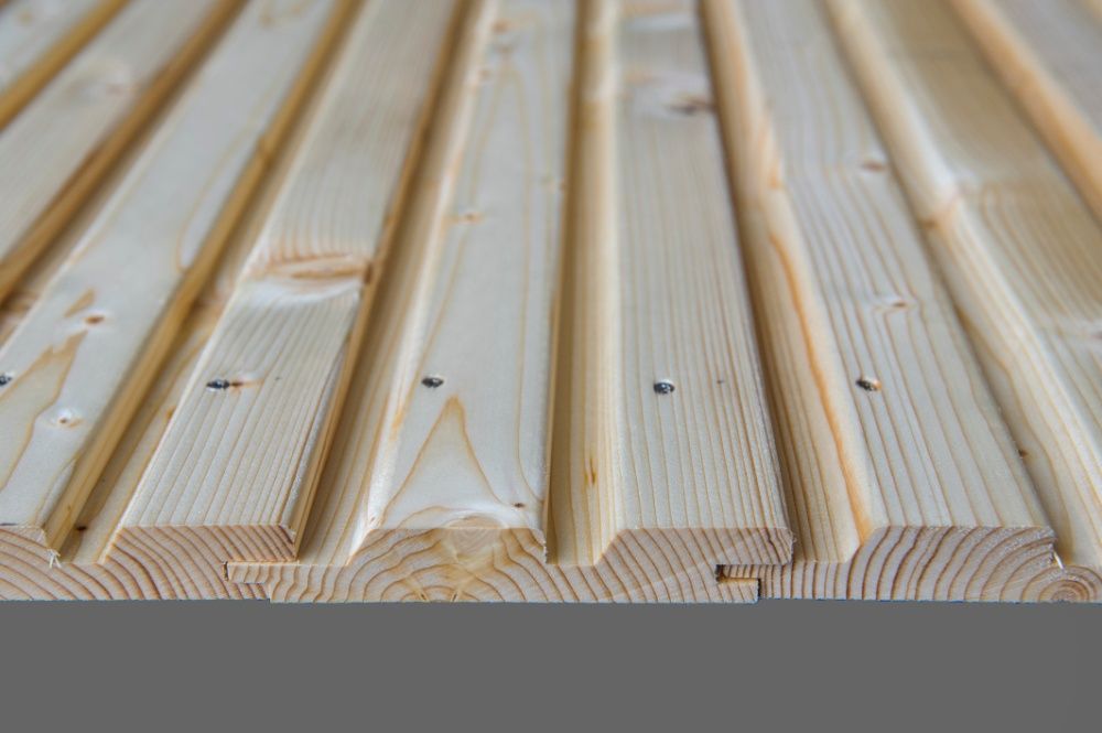 Deska Elewacja 2 Romb Świerk Syberyjski