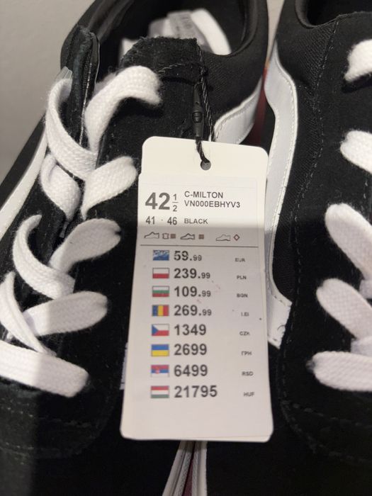 Tenisówki Vans Milton rozmiar 42,5