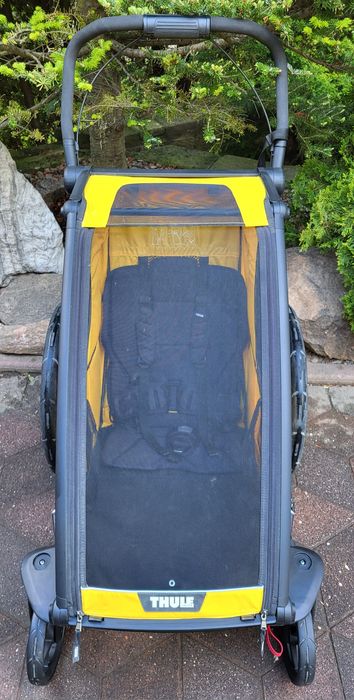 Przyczepka rowerowa Thule Chariot Sport 1 yellow  + Supporter